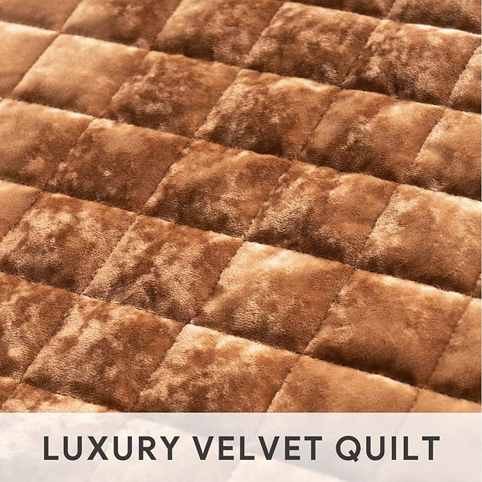 Velvet Quilt Set - King