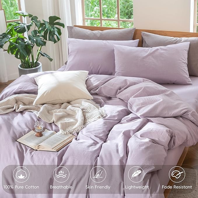 Linen Duvet Cover Set - King