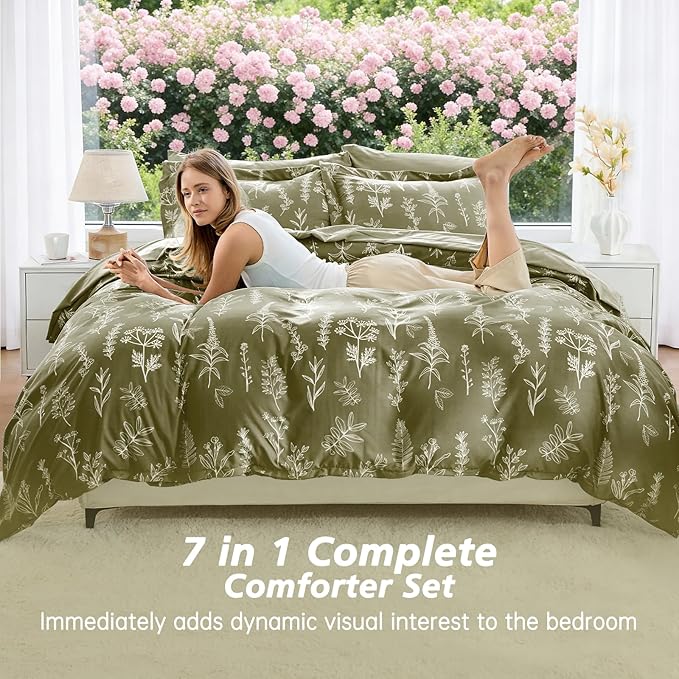 Comforter Set - Full - 7 Piece
