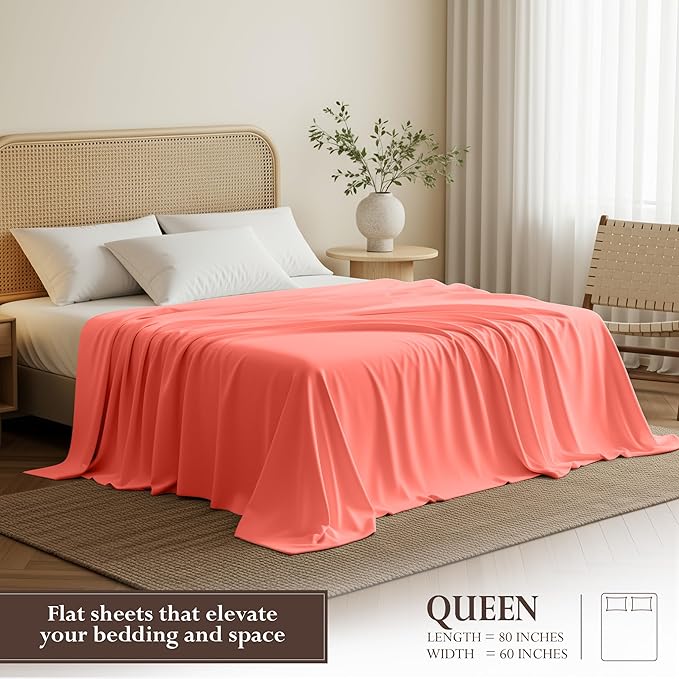 Microfiber Flat Sheet - Queen