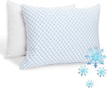 Memory Foam Cooling Bed Pillow - Queen - 2 Pack