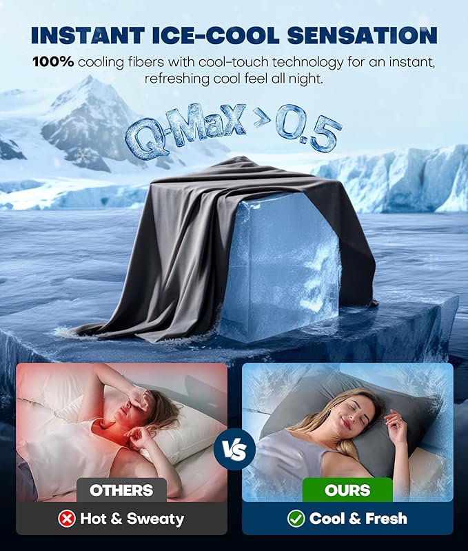 Cooling Pillowcase Set - Standard - 2 Piece