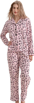 Women's 100% Cotton Pajama Set - Long Sleeve