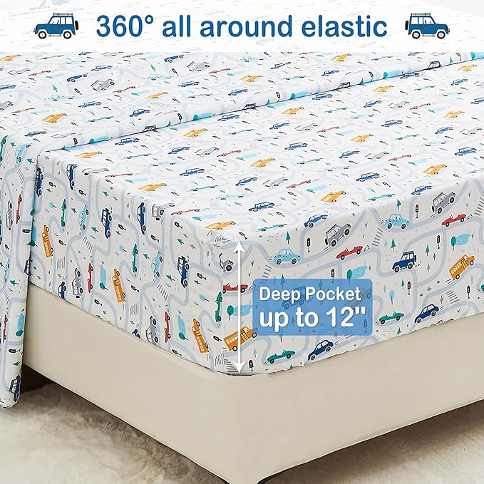 Microfiber Comforter Set - Twin - 6 Piece