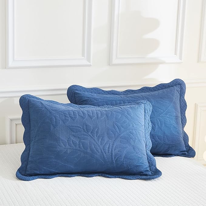100% Cotton Quilt Set - Queen - 3 Piece