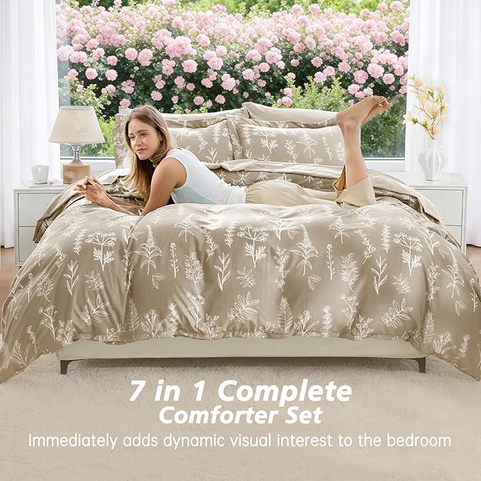 Comforter Set - Full - 7 Piece