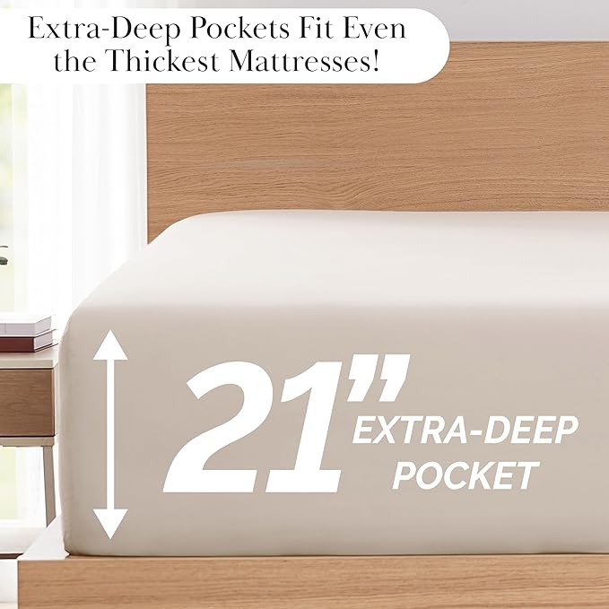 Microfiber Bed Sheet Set - Twin - 4 Piece