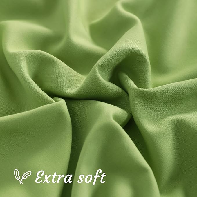 Microfiber Pillowcase Set - King - 20 x 36 in - 2 Pack - 2 Piece