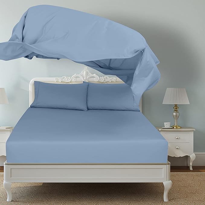 Microfiber Flat Sheet - King - 2 Pack