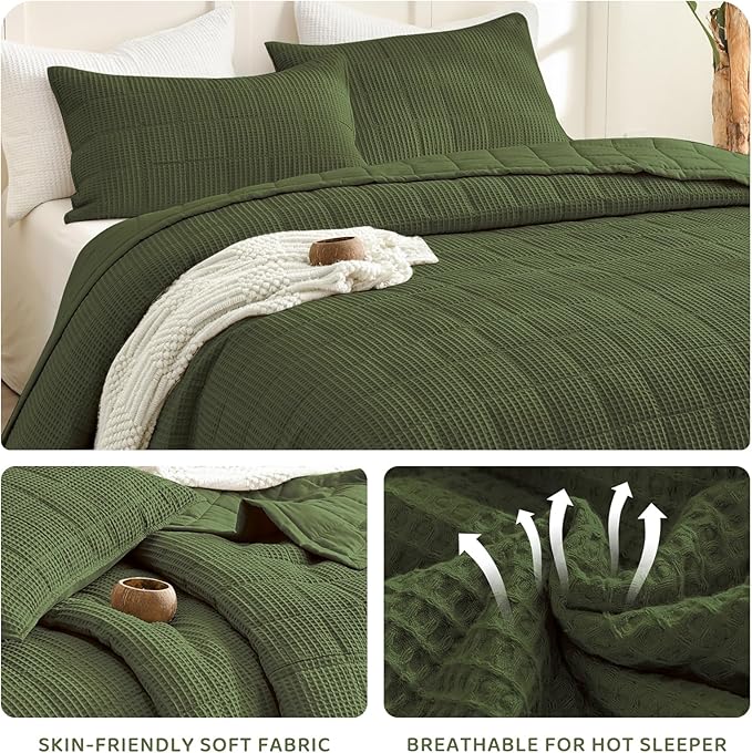 Quilt Set - King - 3 Piece