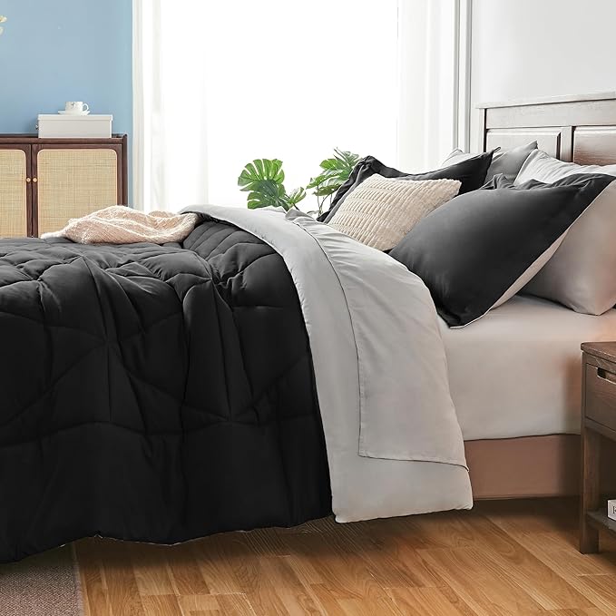 Microfiber Comforter Set - Full - 7 Piece