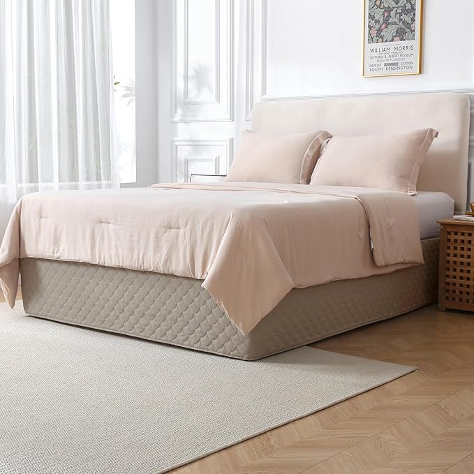 Linen Bed Skirt - Queen