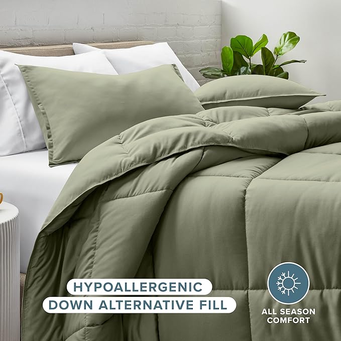 Down Alternative Comforter Set - Queen