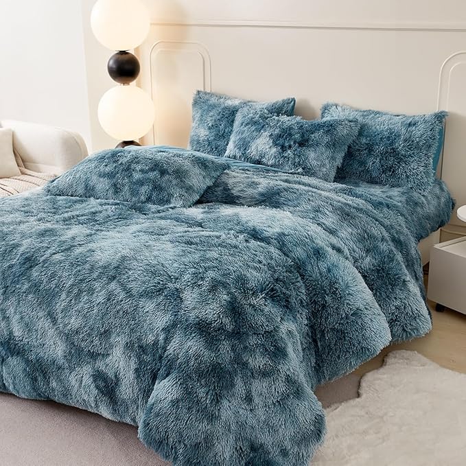 Velvet Comforter Set - Queen - 3 Piece