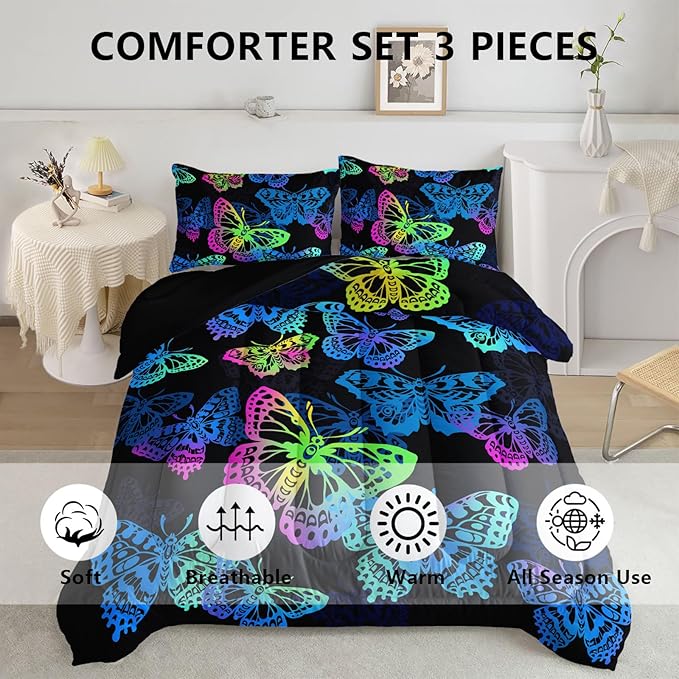 Comforter Set - Queen - 3 Piece