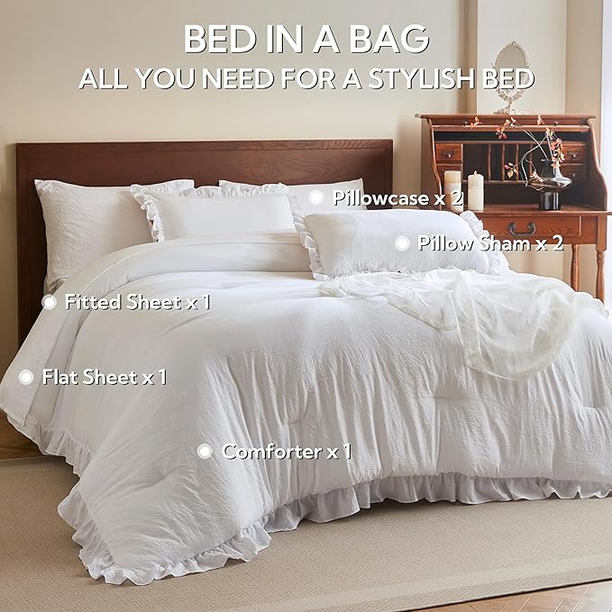 Comforter Set - Queen - 7 Piece