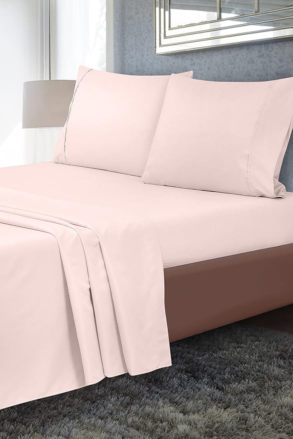 Microfiber Flat Sheet - King - 2 Pack