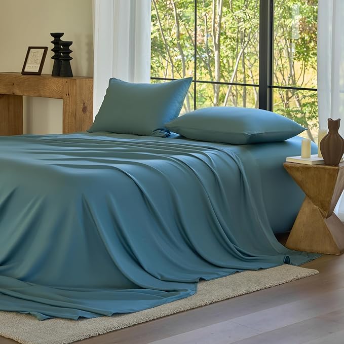 Cooling Bed Sheet Set - King - 4 Piece
