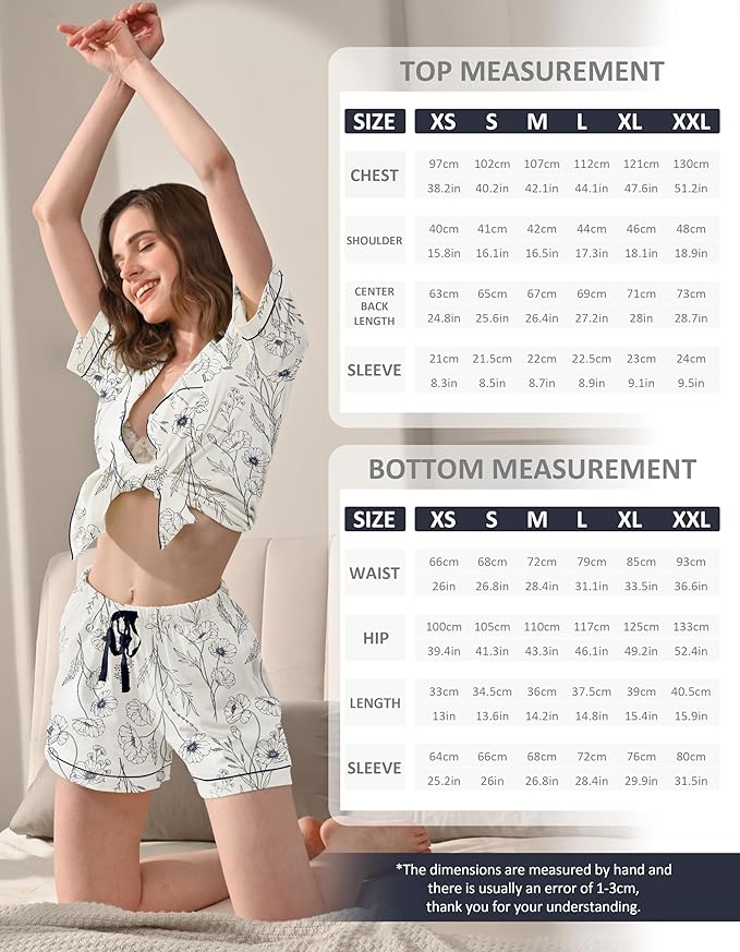 Women's 100% Cotton Pajama Set - 2 Piece