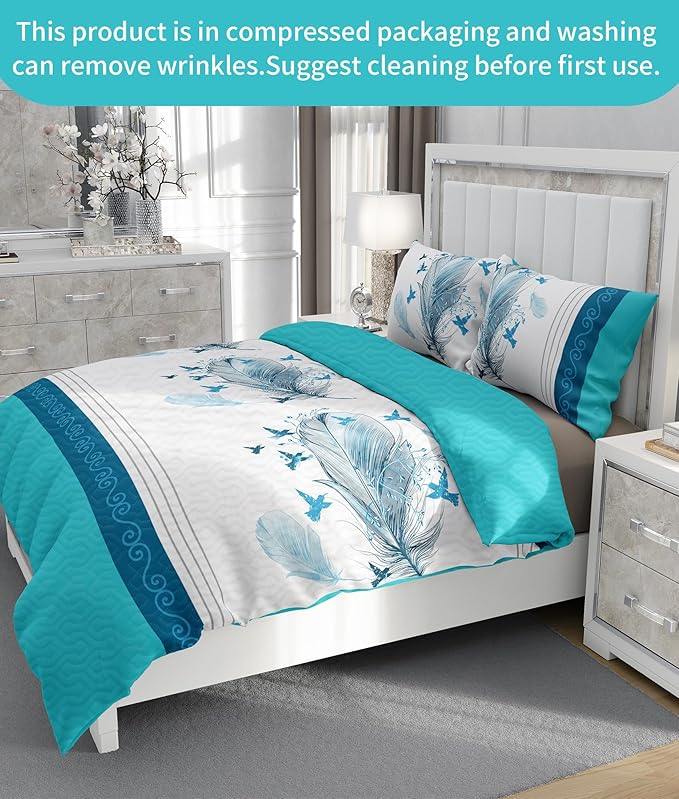 Microfiber Bed Sheet Set - Queen - 3 Piece