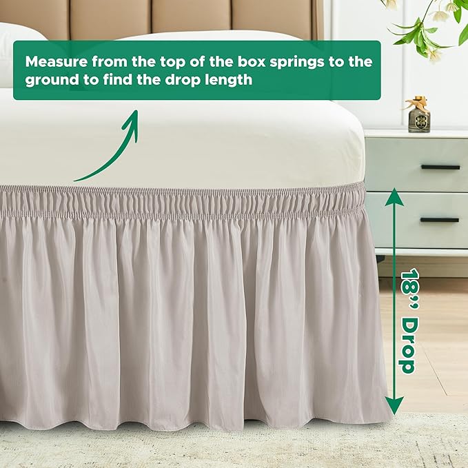 Bed Skirt - Queen - 18 in Drop