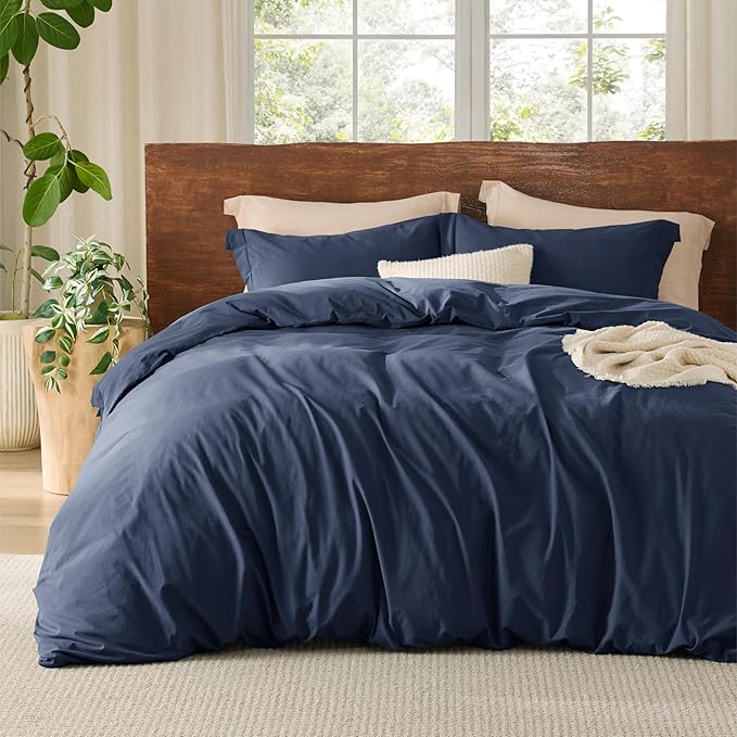 Linen Duvet Cover Set - King