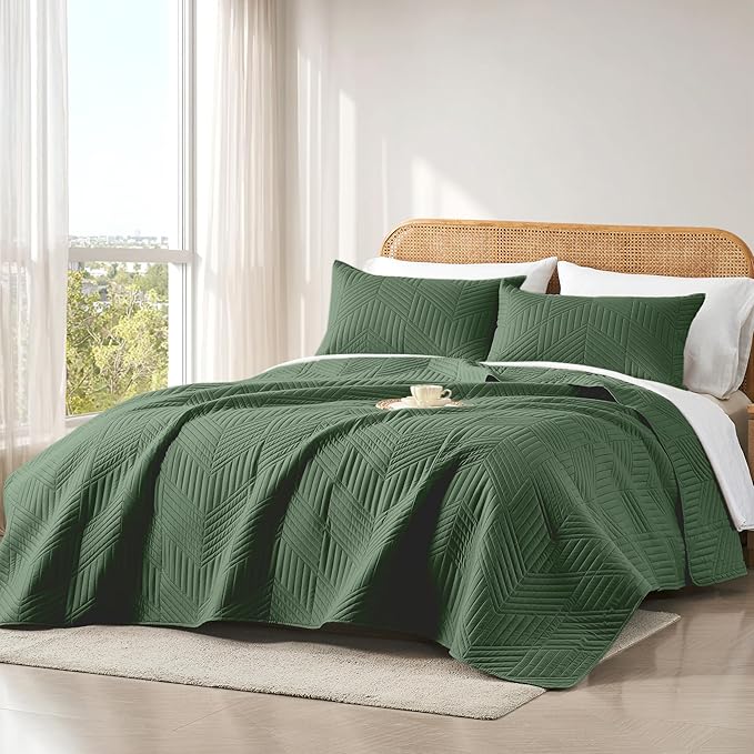 Microfiber Quilt Set - King