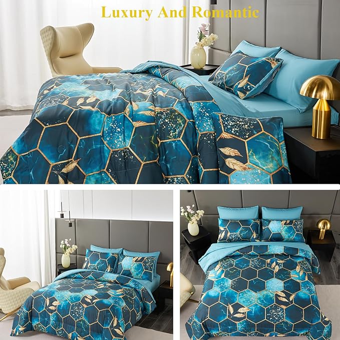 Comforter Set - California King - 7 Piece