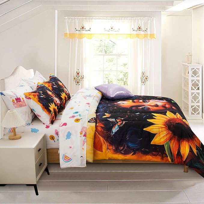 Comforter Set - Twin - 6 Piece