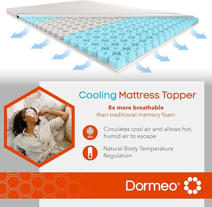 Cooling Mattress Topper - King