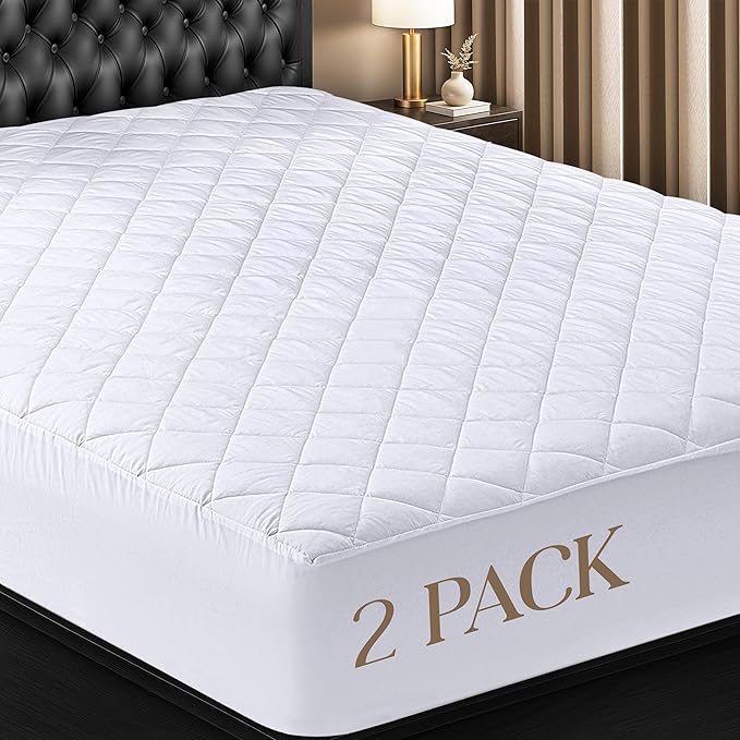 Mattress Pad - King - 2 Pack