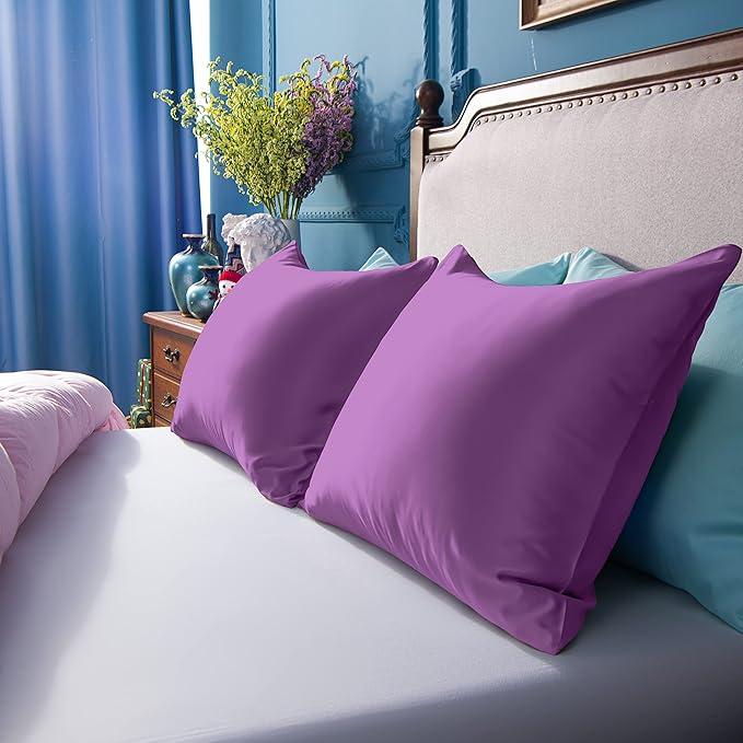 Satin Pillowcase Set - Standard - 20 x 26 in - 2 Piece