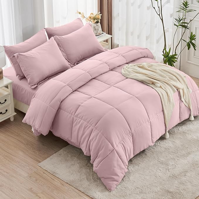 Down Alternative Comforter Set - Queen - 7 Piece