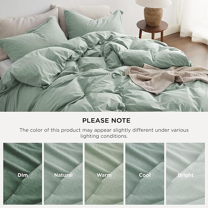 Linen Duvet Cover Set - King