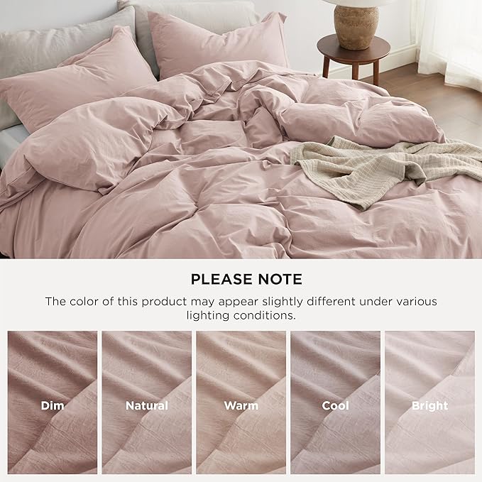 Linen Duvet Cover Set - Queen