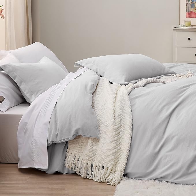 Duvet Cover Set - Full - 80 x 90 in - 3 Piece