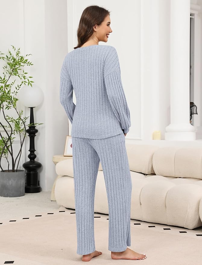 Women's Pants Pajama Set - Long Sleeve - 2 Piece