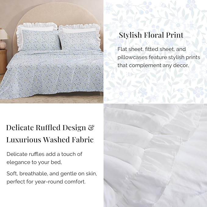 Comforter Set - Queen - 7 Piece