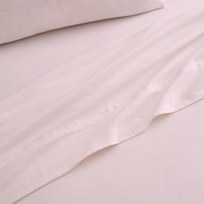 Linen Bed Sheet Set - King - 4 Piece