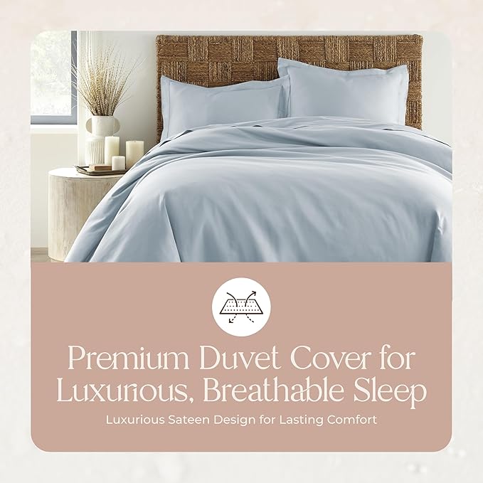 Cooling Duvet Cover Set - Queen