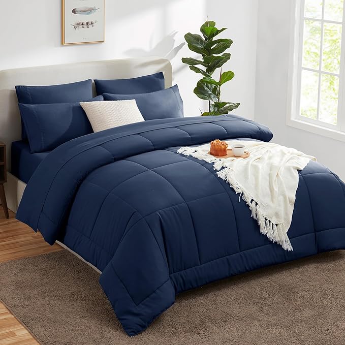 Comforter Set - Queen - 7 Piece
