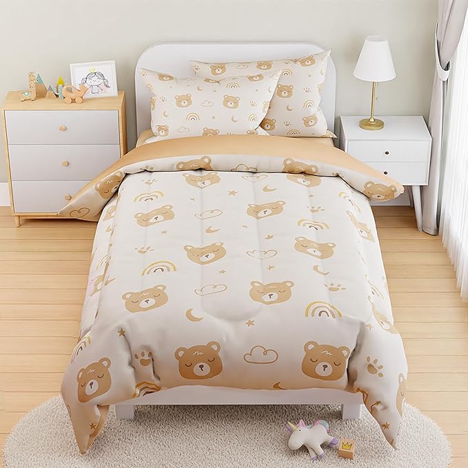 Microfiber Comforter Set - Twin - 68 x 86 in - 3 Piece