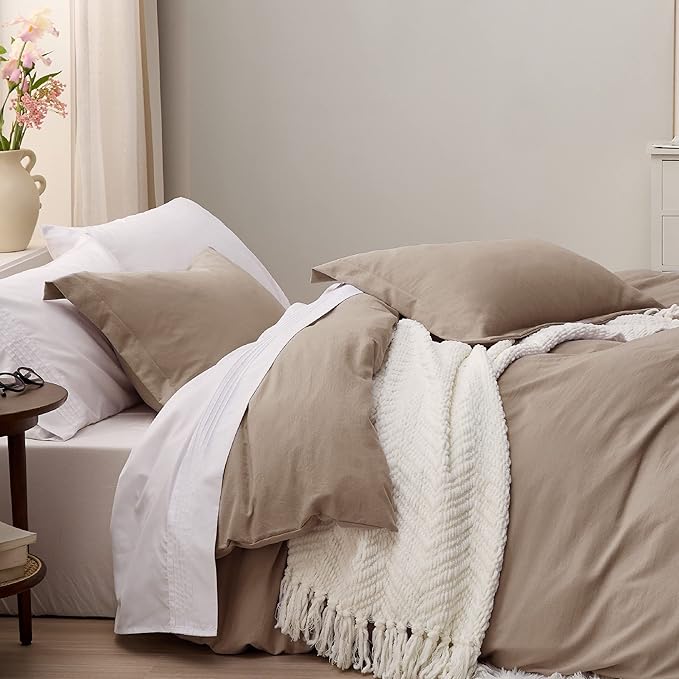 Duvet Cover Set - Queen - 90 x 90 in - 3 Piece