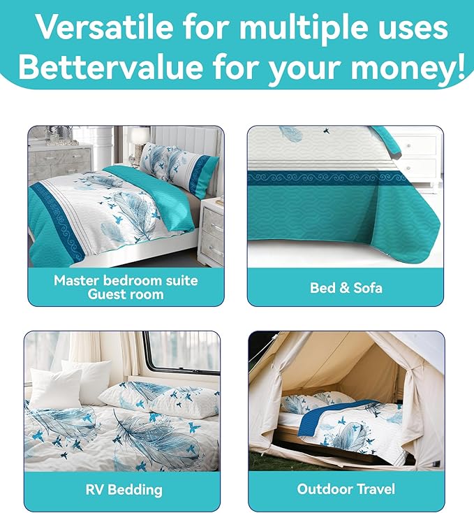Microfiber Bed Sheet Set - California King - 3 Piece