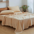Linen Bed Sheet Set - Full - 4 Piece