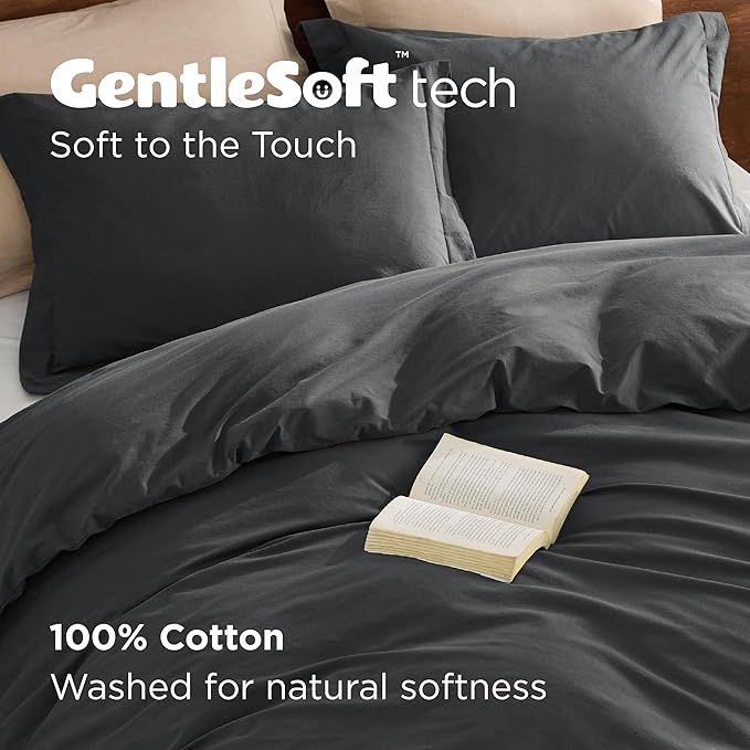Linen Duvet Cover Set - King