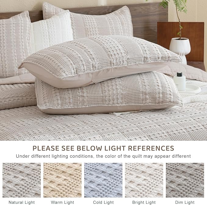 Quilt Set - King - 3 Piece