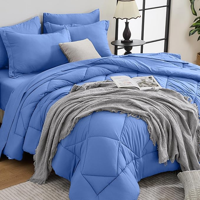 Comforter Set - Queen - 7 Piece