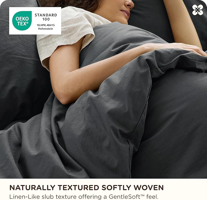 100% Cotton Duvet Cover Set - Queen
