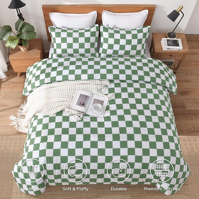 Microfiber Comforter Set - Queen - 90 x 90 in - 3 Piece